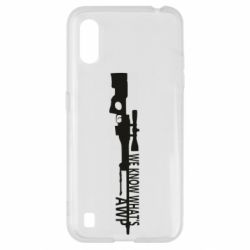 Чехол для Samsung A01/M01 We know what's awp - PrintSalon