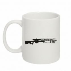 Чашка 320ml We know what's awp