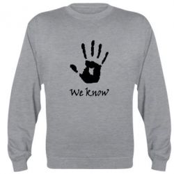 Світшот We know-PrintSalon Світшот We know