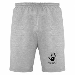 Чоловічі шорти We know-PrintSalon Чоловічі шорти We know