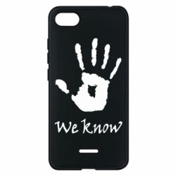Чехол для Xiaomi Redmi 6A We know