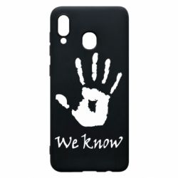 Чохол для Samsung A30 We know - PrintSalon