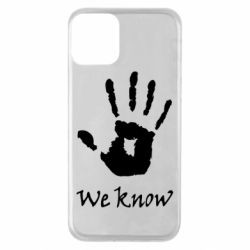 Чохол для iPhone 11 We know - PrintSalon