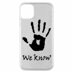 Чохол для iPhone 11 Pro We know - PrintSalon