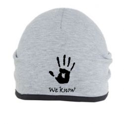 Шапка We know - PrintSalon