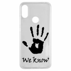 Чехол для Xiaomi Redmi Note 7 We know