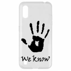 Чохол для Samsung A01 / M01 We know - PrintSalon