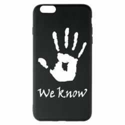 Чехол для iPhone 6 Plus/6S Plus We know
