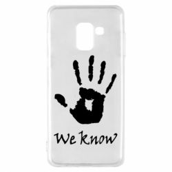 Чохол для Samsung A8 2018 We know - PrintSalon