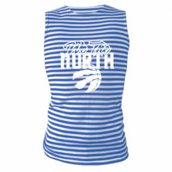 Майка-тельняшка We the north and the ball - PrintSalon