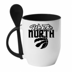 Чашка с ложкой We the north and the ball - PrintSalon