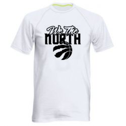 Мужская футболка для спорта We the north and the ball - PrintSalon