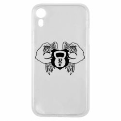 Чехол для iPhone XR Weight with wings - PrintSalon