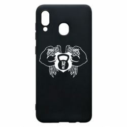 Чехол для Samsung A20 Weight with wings - PrintSalon