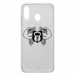 Чехол для Samsung A30 Weight with wings - PrintSalon