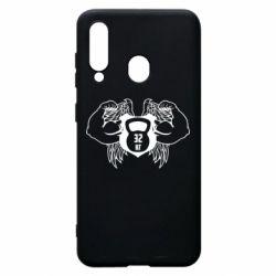 Чехол для Samsung A60 Weight with wings - PrintSalon