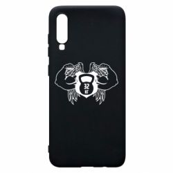 Чехол для Samsung A70 Weight with wings - PrintSalon