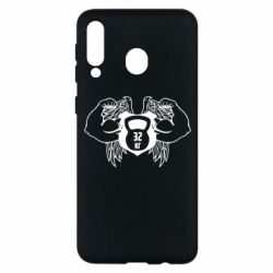 Чехол для Samsung M30 Weight with wings - PrintSalon