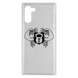 Чехол для Samsung Note 10 Weight with wings - PrintSalon