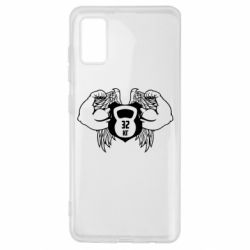 Чехол для Samsung A41 Weight with wings - PrintSalon