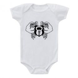 Детский бодик Weight with wings - PrintSalon