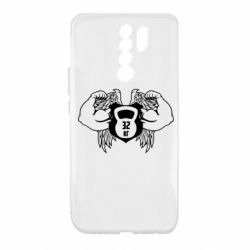 Чехол для Xiaomi Redmi 9 Weight with wings - PrintSalon