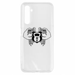 Чехол для Realme 6 Weight with wings - PrintSalon