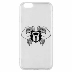 Чехол для iPhone 6/6S Weight with wings - PrintSalon