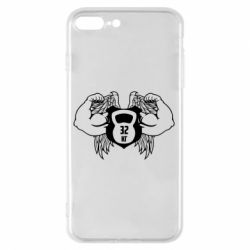 Чехол для iPhone 8 Plus Weight with wings - PrintSalon