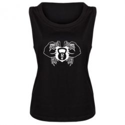Женская майка Weight with wings - PrintSalon