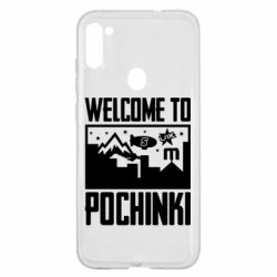 Чехол для Samsung A11/M11 Welcome to pochinki - PrintSalon