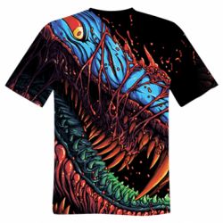 Чоловіча футболка 3D Werewolf monster - PrintSalon