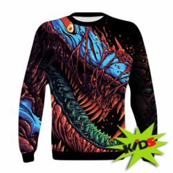 Дитячий 3D світшот Werewolf monster - PrintSalon