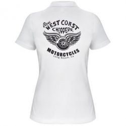 Женское поло West Coast Choppers - PrintSalon