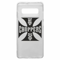 Чехол для Samsung S10+ West Coast Choppers - PrintSalon