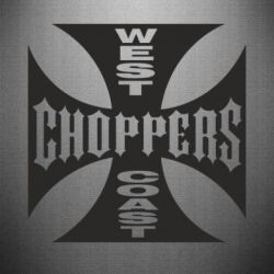 Наклейка West Coast Choppers - PrintSalon