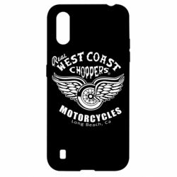 Чехол для Samsung A01/M01 West Coast Choppers - PrintSalon