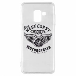 Чехол для Samsung A8 2018 West Coast Choppers - PrintSalon