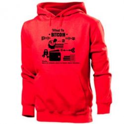 Мужское худи What bitcoin 1s - PrintSalon