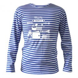 Тельняшка с длинным рукавом What bitcoin 1s - PrintSalon