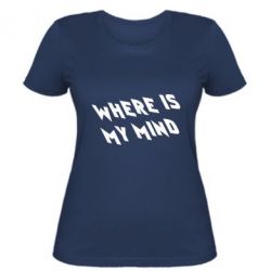 Женская футболка Where is my mind - PrintSalon