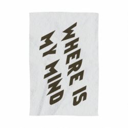 Полотенце с принтом Where is my mind - PrintSalon
