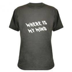 Камуфляжная футболка Where is my mind - PrintSalon