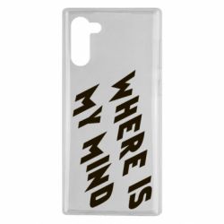 Чехол для Samsung Note 10 Where is my mind - PrintSalon