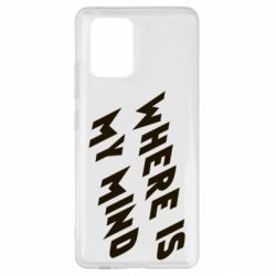 Чехол для Samsung S10 Lite Where is my mind - PrintSalon