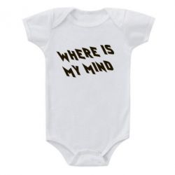 Детский бодик Where is my mind - PrintSalon