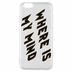 Чехол для iPhone 6/6S Where is my mind - PrintSalon