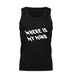 Мужская майка Where is my mind - PrintSalon