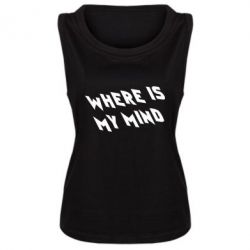 Женская майка Where is my mind - PrintSalon