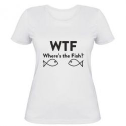 Жіноча футболка Where is The Fish